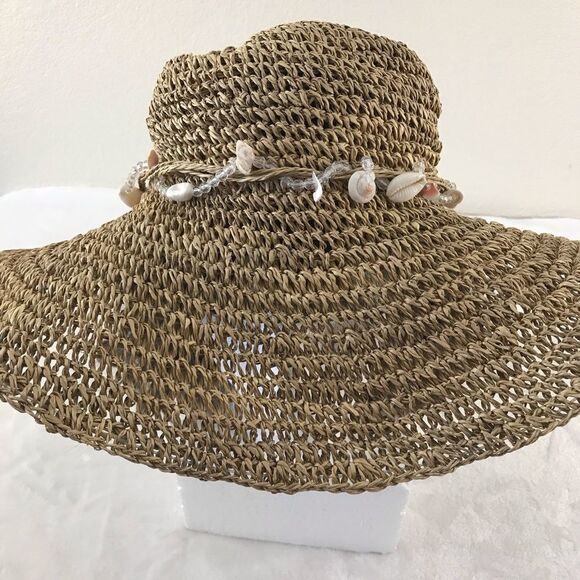 Tropical Trends handmade straw hat - Picture 5 of 8